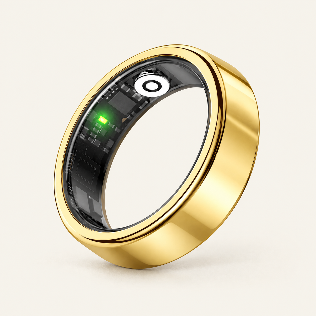 CIRCA smart ring, gold